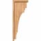 Ekena Millwork Pescadero Smooth Corbel w/Backplate, Western Red Cedar, 5 1/2"W x 10"D x 26"H COR06X10X26PEC01SWR - alternate 2